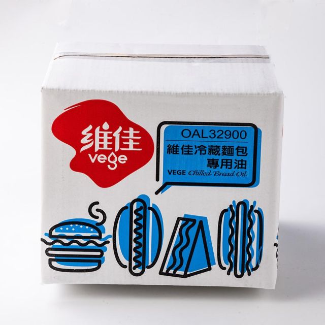 維佳冷藏麵包專用油